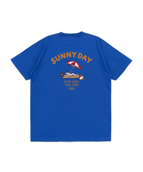 NET SOCIAL CLUB(ネットソーシャルクラブ)の「終末の蛇 サニーデイ ネットソーシャル 半袖Tシャツ (ブルー)(Tシャツ/カットソー・レディース・その他・LARGE/MEDIUM/SMALL/X-LARGE)」の6枚目の写真