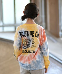 DC（ディーシー）の「DC/ディーシー 長袖 Tシャツ ロンT ロゴ バックプリント YLT264519（Tシャツ/カットソー）」
