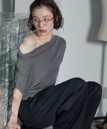【2026秋冬新作】Off-shoulder Knit Top｜オフショルニットトップス