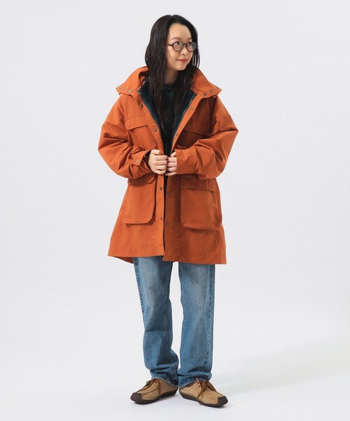 BEAMS BOY(ビームスボーイ)の「アウトドア コート(マウンテンパーカー・レディース・ブラウン/ネイビー・2/1/0)」の18枚目の写真
