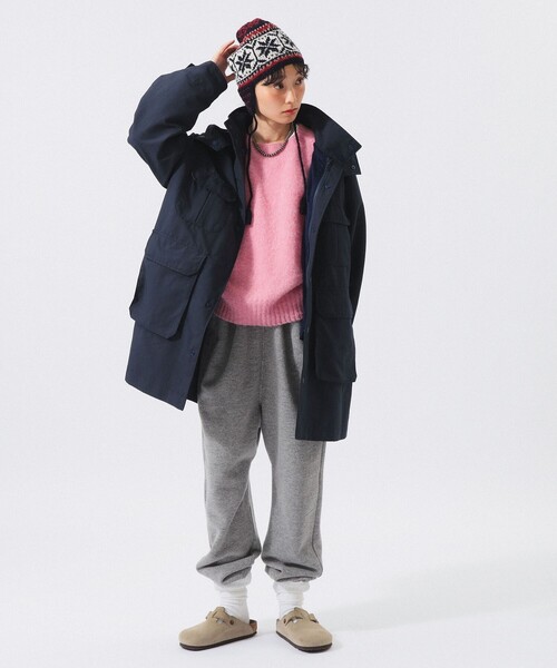 BEAMS BOY(ビームスボーイ)の「アウトドア コート(マウンテンパーカー・レディース・ブラウン/ネイビー・2/1/0)」の12枚目の写真