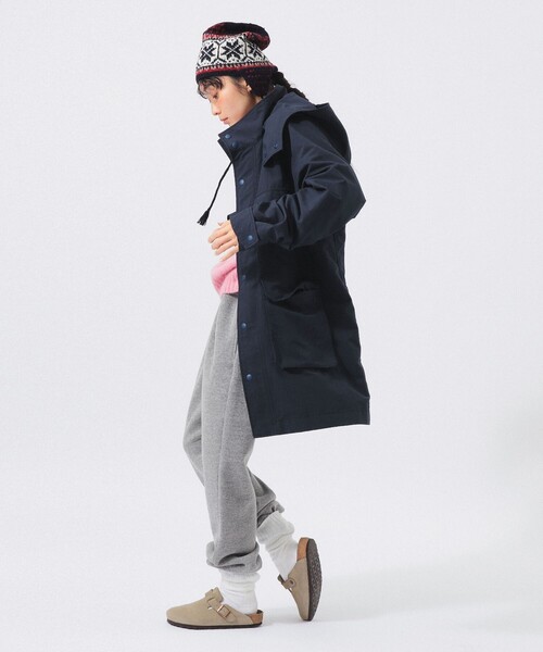 BEAMS BOY(ビームスボーイ)の「アウトドア コート(マウンテンパーカー・レディース・ブラウン/ネイビー・2/1/0)」の13枚目の写真
