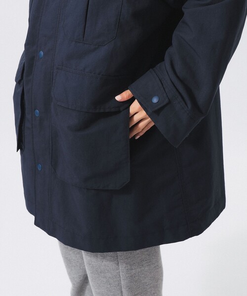 BEAMS BOY(ビームスボーイ)の「アウトドア コート(マウンテンパーカー・レディース・ブラウン/ネイビー・2/1/0)」の8枚目の写真