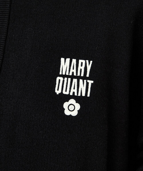 MARY QUANT(マリークワント)の「MARY QUANT × PUBLUX/マリークワント <ユニセックス>別注 ロゴ 配色 クルーネック ニット カーディガン 限定展開(カーディガン/ボレロ・メンズ・グレー/ブラック/ブラウン・SMALL/MEDIUM/LARGE)」の9枚目の写真