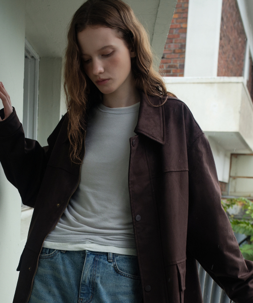 WAARFORWOMAN(ワール・フォー・ウーマン)の「WT-96 マイルドカシミヤTシャツ_グレー(Tシャツ/カットソー・レディース・その他・FREE)」の8枚目の写真
