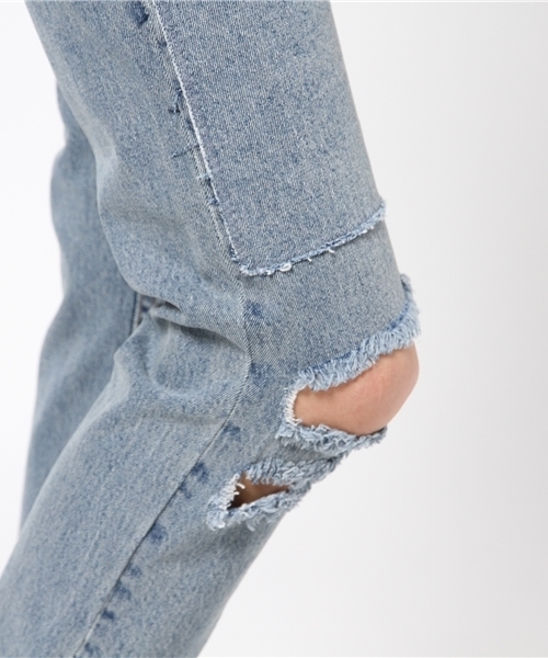 CHEAP MONDAY（チープマンデイ）の「CHEAP MONDAY /　EMMY BLUE デニム（デニムパンツ・レディース・サックスブルー・26inch/27inch/25inch）」の8枚目の写真