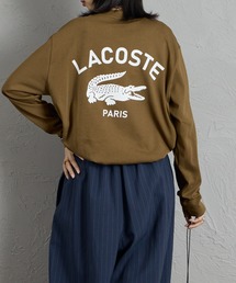 [LACOSTE/ラコステ] バックプリント ヘビーオンスTシャツ