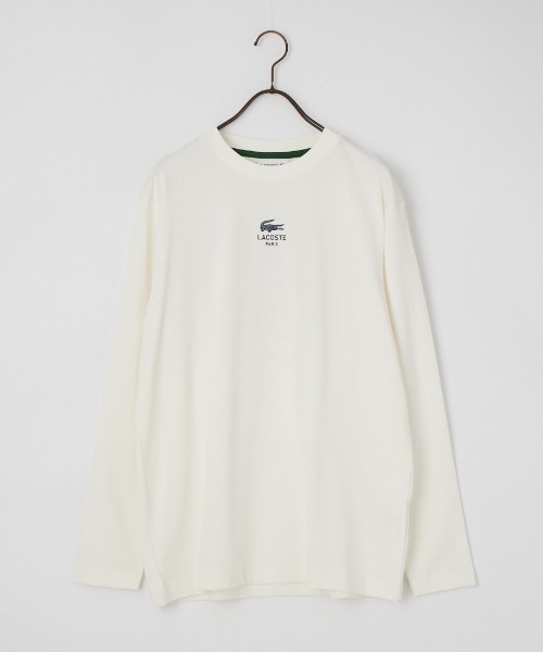 LACOSTE（ラコステ）の「[LACOSTE/ラコステ] バックプリント ヘビーオンスTシャツ（Tシャツ/カットソー・レディース・ブラウン/ブラック/ホワイト・2/5/4/3）」の11枚目の写真