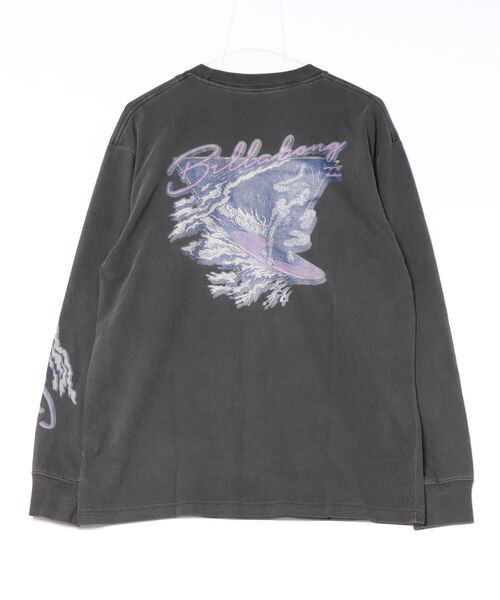 BILLABONG（ビラボン）の「BILLABONG メンズ BILLYS ロンT 【2026年秋冬モデル】（Tシャツ/カットソー・メンズ・ブラック系その他/オフホワイト・X-LARGE/LARGE/MEDIUM）」の4枚目の写真