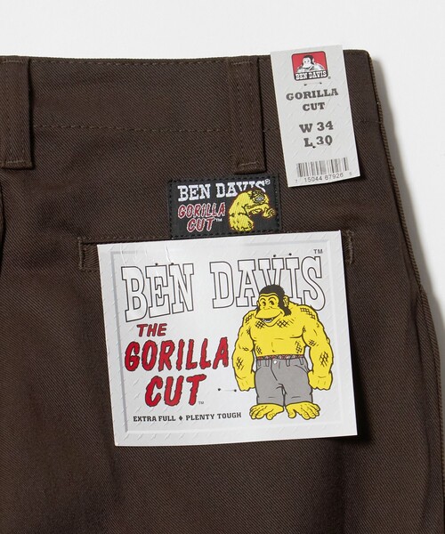BEN DAVIS(ベンデイビス)の「<BEN DAVIS>GORILLA CUT ワイド パンツ(その他パンツ・メンズ・ブラウン系/ブラック・34inch/36inch/32inch)」の7枚目の写真