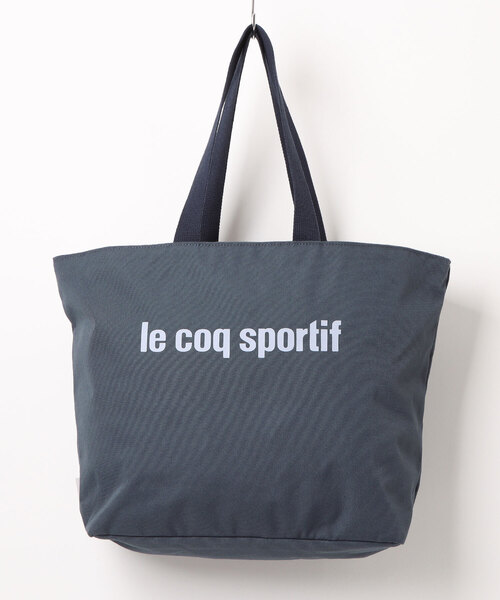 le coq sportif（ルコックスポルティフ）の「le coq sportif トートバッグ 65883（トートバッグ・レディース・ベージュ系/アイボリー/ピンク系/ブラック/ネイビー系・FREE）」の4枚目の写真