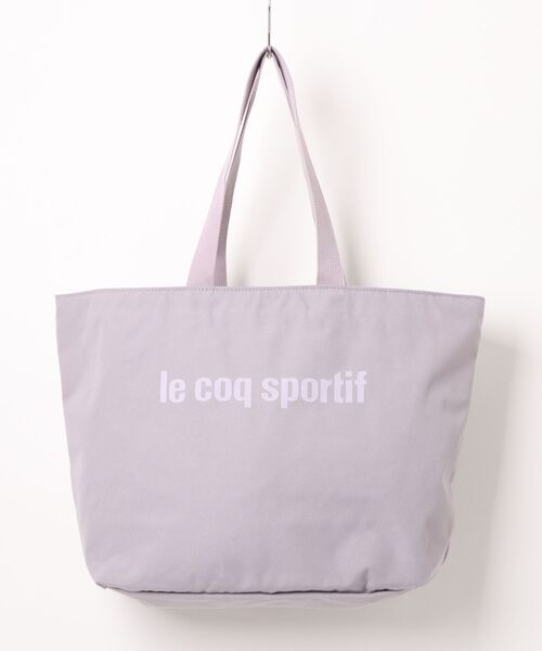 le coq sportif（ルコックスポルティフ）の「le coq sportif トートバッグ 65883（トートバッグ・レディース・ベージュ系/アイボリー/ピンク系/ブラック/ネイビー系・FREE）」の5枚目の写真