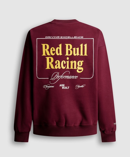 Red Bull Racing(レッドブルレーシング)の「PERFORMANCE CREW NECK SWEAT(スウェット・メンズ・バーガンディー/オフホワイト・LARGE/MEDIUM/X-LARGE)」の2枚目の写真