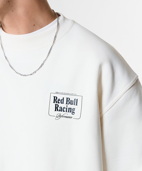 Red Bull Racing(レッドブルレーシング)の「PERFORMANCE CREW NECK SWEAT(スウェット・メンズ・バーガンディー/オフホワイト・LARGE/MEDIUM/X-LARGE)」の4枚目の写真