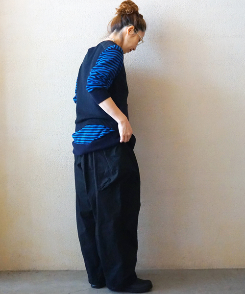 JOURNAL STANDARD LUXE(ジャーナルスタンダード ラックス)の「リップストップ カーゴパンツ(カーゴパンツ・レディース・カーキ/ブラック・FREE)」の6枚目の写真