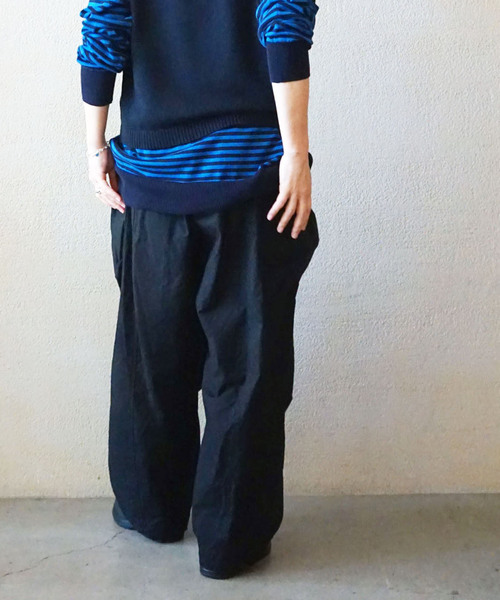 JOURNAL STANDARD LUXE(ジャーナルスタンダード ラックス)の「リップストップ カーゴパンツ(カーゴパンツ・レディース・カーキ/ブラック・FREE)」の7枚目の写真
