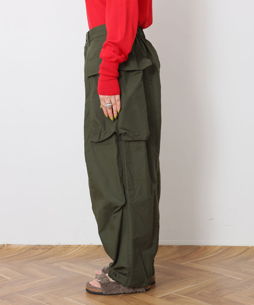 JOURNAL STANDARD LUXE(ジャーナルスタンダード ラックス)の「リップストップ カーゴパンツ(カーゴパンツ・レディース・カーキ/ブラック・FREE)」の20枚目の写真