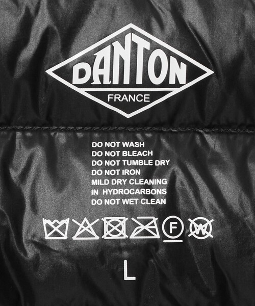 DANTON（ダントン）の「＜DANTON＞クルーネック インナーダウン ジャケット（その他アウター・メンズ・ブラック・M/XL/L）」の10枚目の写真