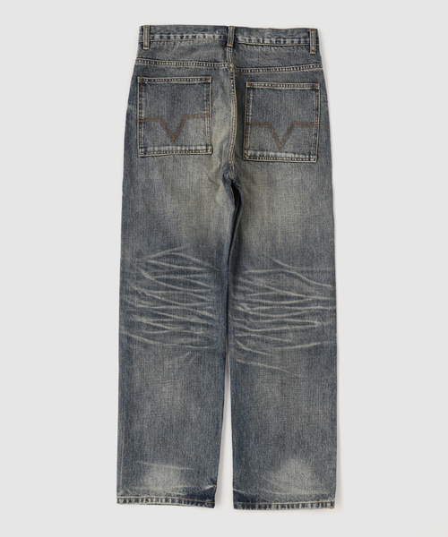 NO MAINTENANCE(ノーメンテナンス)の「NO MAINTENANCE / ノーメンテナンス HAZE DENIM(デニムパンツ・メンズ・ブルー系その他・28/30/32)」の5枚目の写真
