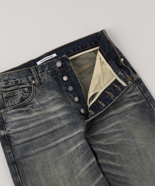 NO MAINTENANCE(ノーメンテナンス)の「NO MAINTENANCE / ノーメンテナンス HAZE DENIM(デニムパンツ・メンズ・ブルー系その他・28/30/32)」の4枚目の写真