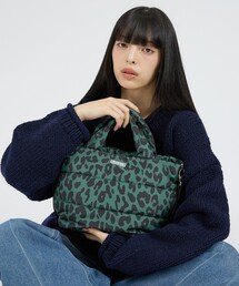 ROOTOTE（ルートート）の「【ROOTOTE / ルートート】FE.デリ.レパード-A / フェザールー デリ レパードA/２WAY DELI LEOPARD ショルダーバッグ/トートバッグ/ユニセックス（ショルダーバッグ）」