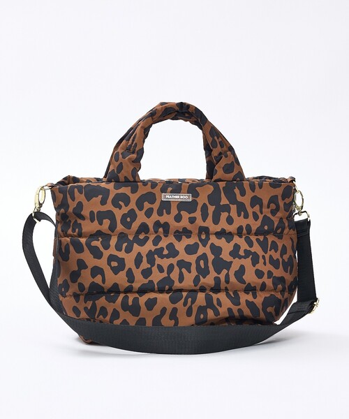 ROOTOTE(ルートート)の「【ROOTOTE / ルートート】FE.デリ.レパード-A / フェザールー デリ レパードA/2WAY DELI LEOPARD ショルダーバッグ/トートバッグ/ユニセックス(ショルダーバッグ・メンズ・ブラウン/カーキ・フリー)」の11枚目の写真