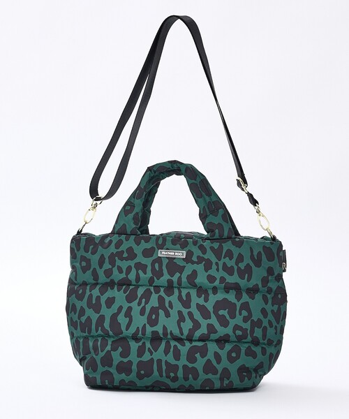 ROOTOTE(ルートート)の「【ROOTOTE / ルートート】FE.デリ.レパード-A / フェザールー デリ レパードA/2WAY DELI LEOPARD ショルダーバッグ/トートバッグ/ユニセックス(ショルダーバッグ・メンズ・ブラウン/カーキ・フリー)」の8枚目の写真