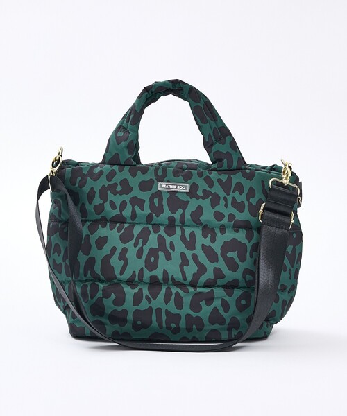 ROOTOTE(ルートート)の「【ROOTOTE / ルートート】FE.デリ.レパード-A / フェザールー デリ レパードA/2WAY DELI LEOPARD ショルダーバッグ/トートバッグ/ユニセックス(ショルダーバッグ・メンズ・ブラウン/カーキ・フリー)」の7枚目の写真
