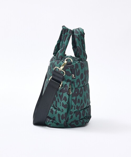 ROOTOTE(ルートート)の「【ROOTOTE / ルートート】FE.デリ.レパード-A / フェザールー デリ レパードA/2WAY DELI LEOPARD ショルダーバッグ/トートバッグ/ユニセックス(ショルダーバッグ・メンズ・ブラウン/カーキ・フリー)」の6枚目の写真