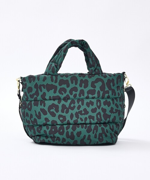 ROOTOTE(ルートート)の「【ROOTOTE / ルートート】FE.デリ.レパード-A / フェザールー デリ レパードA/2WAY DELI LEOPARD ショルダーバッグ/トートバッグ/ユニセックス(ショルダーバッグ・メンズ・ブラウン/カーキ・フリー)」の5枚目の写真