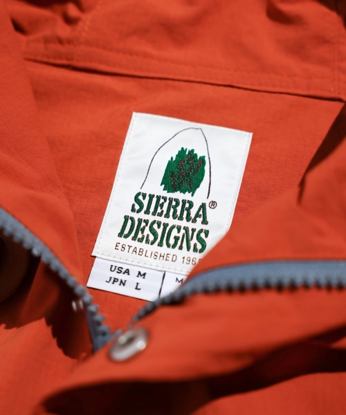 SIERRA DESIGNS(シェラデザイン)の「伝統のアノラックを現代的にアップデート【SIERRA DESIGNS】SHORT CAGOULE 日本製(ナイロンジャケット・メンズ・ブラック/ベージュ/カーキ/オレンジ/ブルー・SMALL/MEDIUM/LARGE/X-LARGE)」の9枚目の写真