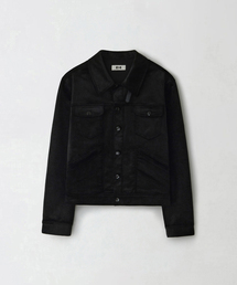 R-4（アールフォー）の「R-0077 / TENCEL CORD TRUCKER(ブラック)（デニムジャケット）」