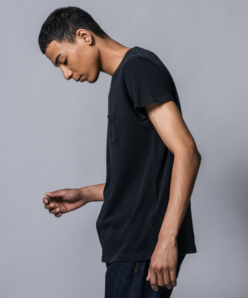 Levi's(リーバイス)の「LEVI'S(R) VINTAGE CLOTHING 1950's スポーツウェアTシャツ ブラック(Tシャツ/カットソー・メンズ・ブラック・SMALL/LARGE/MEDIUM/XL)」の6枚目の写真