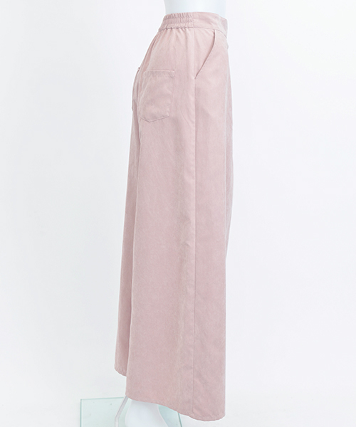 MICOAMERI（ミコアメリ）の「ラップワイドパンツ（その他パンツ・レディース・グレー/ピンク/ブラック・FREE）」の13枚目の写真