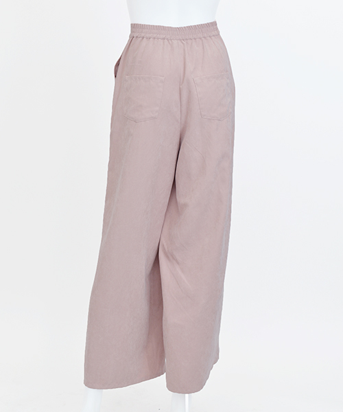 MICOAMERI（ミコアメリ）の「ラップワイドパンツ（その他パンツ・レディース・グレー/ピンク/ブラック・FREE）」の14枚目の写真