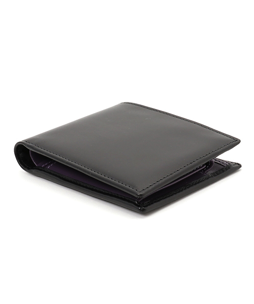 ETTINGER（エッティンガー）の「ETTINGER カーフレザー2つ折りウォレット ST141（財布・メンズ・ブラック・FREE）」の3枚目の写真