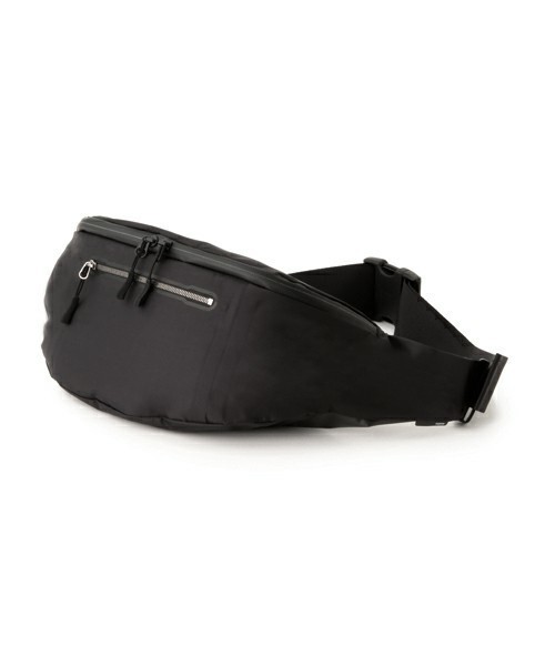 PORTER（ポーター）の「PORTER FUSE WAIST BAG LARGE <B印 YOSHIDA SELECT> 【予約】（ボディバッグ/ウエストポーチ・メンズ・グレー/ブラック/レッド・ONE SIZE）」の4枚目の写真