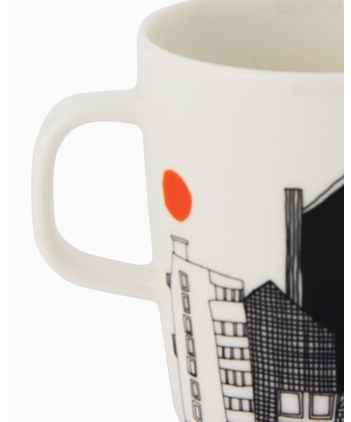 marimekko（マリメッコ）の「Siirtolapuutarha / mug（グラス/マグカップ/タンブラー・レディース・ブルー/ホワイト×ブラック・FREE）」の10枚目の写真