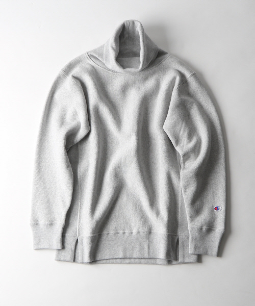 Champion(チャンピオン)の「【別注】Champion Riverse Weaveタートルネック(Tシャツ/カットソー・メンズ・アイボリー/グレー/ネイビー・3/2/4)」の3枚目の写真