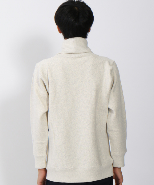 Champion(チャンピオン)の「【別注】Champion Riverse Weaveタートルネック(Tシャツ/カットソー・メンズ・アイボリー/グレー/ネイビー・3/2/4)」の6枚目の写真