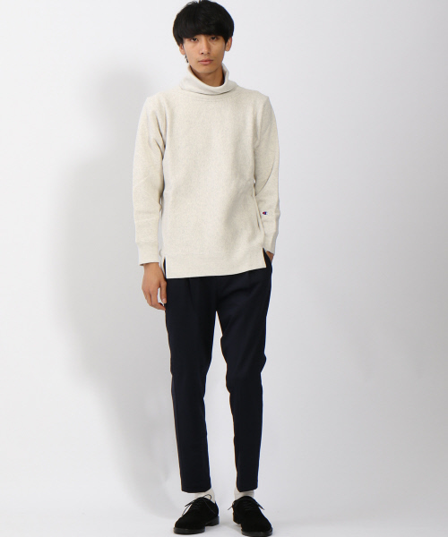 Champion(チャンピオン)の「【別注】Champion Riverse Weaveタートルネック(Tシャツ/カットソー・メンズ・アイボリー/グレー/ネイビー・3/2/4)」の14枚目の写真