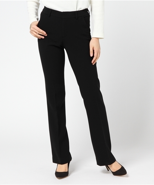 22 OCTOBRE（ヴァンドゥ－オクトーブル）の「トリアセ二重織パンツ（その他パンツ・レディース・ネイビー/ブラック・40/36/38）」の2枚目の写真