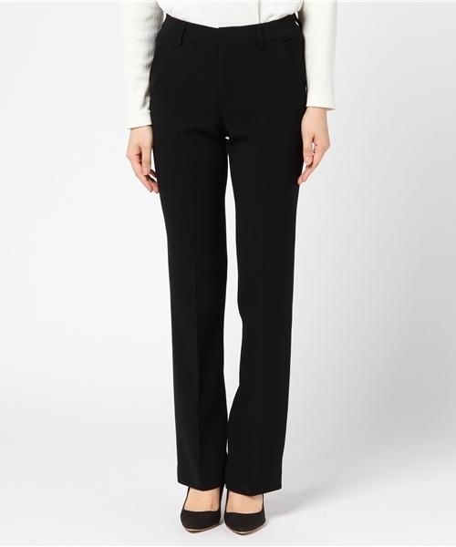 22 OCTOBRE（ヴァンドゥ－オクトーブル）の「トリアセ二重織パンツ（その他パンツ・レディース・ネイビー/ブラック・40/36/38）」の3枚目の写真