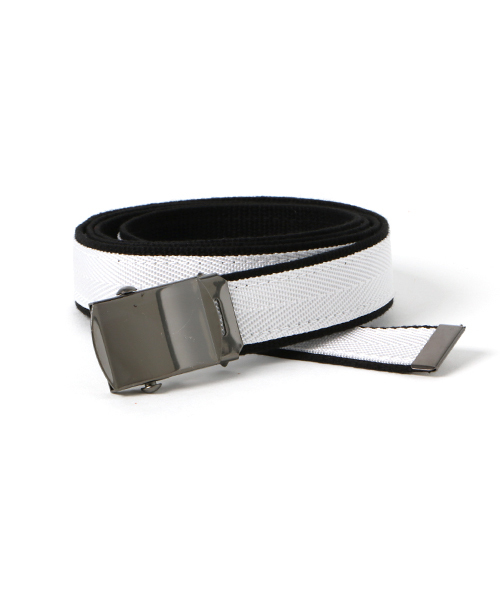 WEGO（ウィゴー）の「WEGO/テープガチャベルト（ベルト・メンズ・レッド/ネイビー/ベージュ/ブラック/グリーン/ホワイト/イエロー/パープル/オレンジ・FREE）」の2枚目の写真