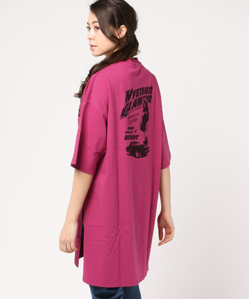 HYSTERIC GLAMOUR（ヒステリックグラマー）の「HIGH PERFORMANCE pt ポケ付OP（ワンピース・レディース・ホワイト/ピンク/ブラック・FREE）」の6枚目の写真