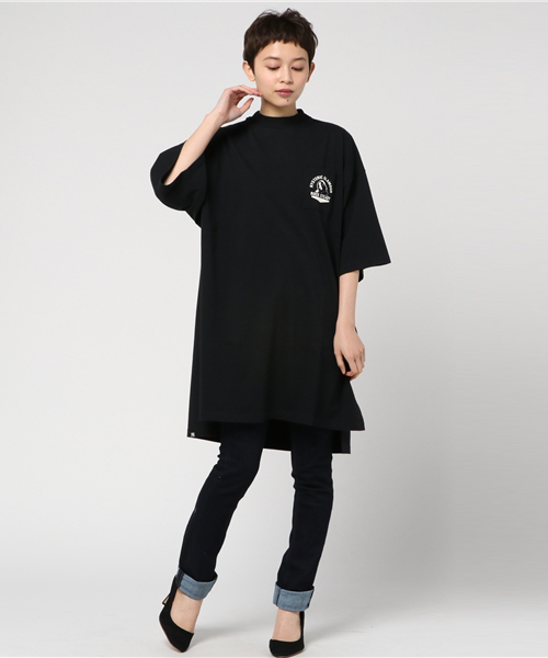 HYSTERIC GLAMOUR（ヒステリックグラマー）の「HIGH PERFORMANCE pt ポケ付OP（ワンピース・レディース・ホワイト/ピンク/ブラック・FREE）」の12枚目の写真