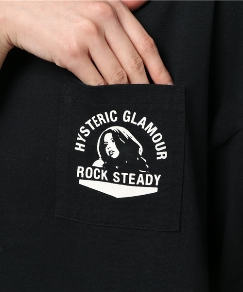 HYSTERIC GLAMOUR（ヒステリックグラマー）の「HIGH PERFORMANCE pt ポケ付OP（ワンピース・レディース・ホワイト/ピンク/ブラック・FREE）」の19枚目の写真