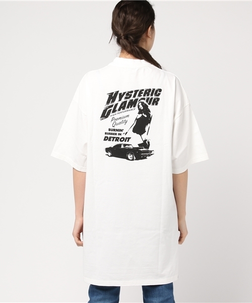 HYSTERIC GLAMOUR（ヒステリックグラマー）の「HIGH PERFORMANCE pt ポケ付OP（ワンピース・レディース・ホワイト/ピンク/ブラック・FREE）」の16枚目の写真