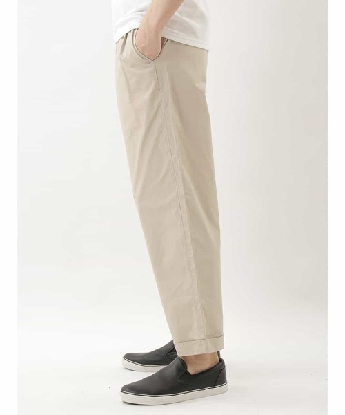 MK MICHEL KLEIN HOMME （エムケーミッシェルクランオム）の「コットンイージーパンツ（チノパンツ・メンズ・ネイビー/ベージュ・LARGE/MEDIUM）」の8枚目の写真