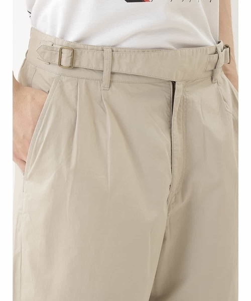 MK MICHEL KLEIN HOMME （エムケーミッシェルクランオム）の「コットンイージーパンツ（チノパンツ・メンズ・ネイビー/ベージュ・LARGE/MEDIUM）」の6枚目の写真